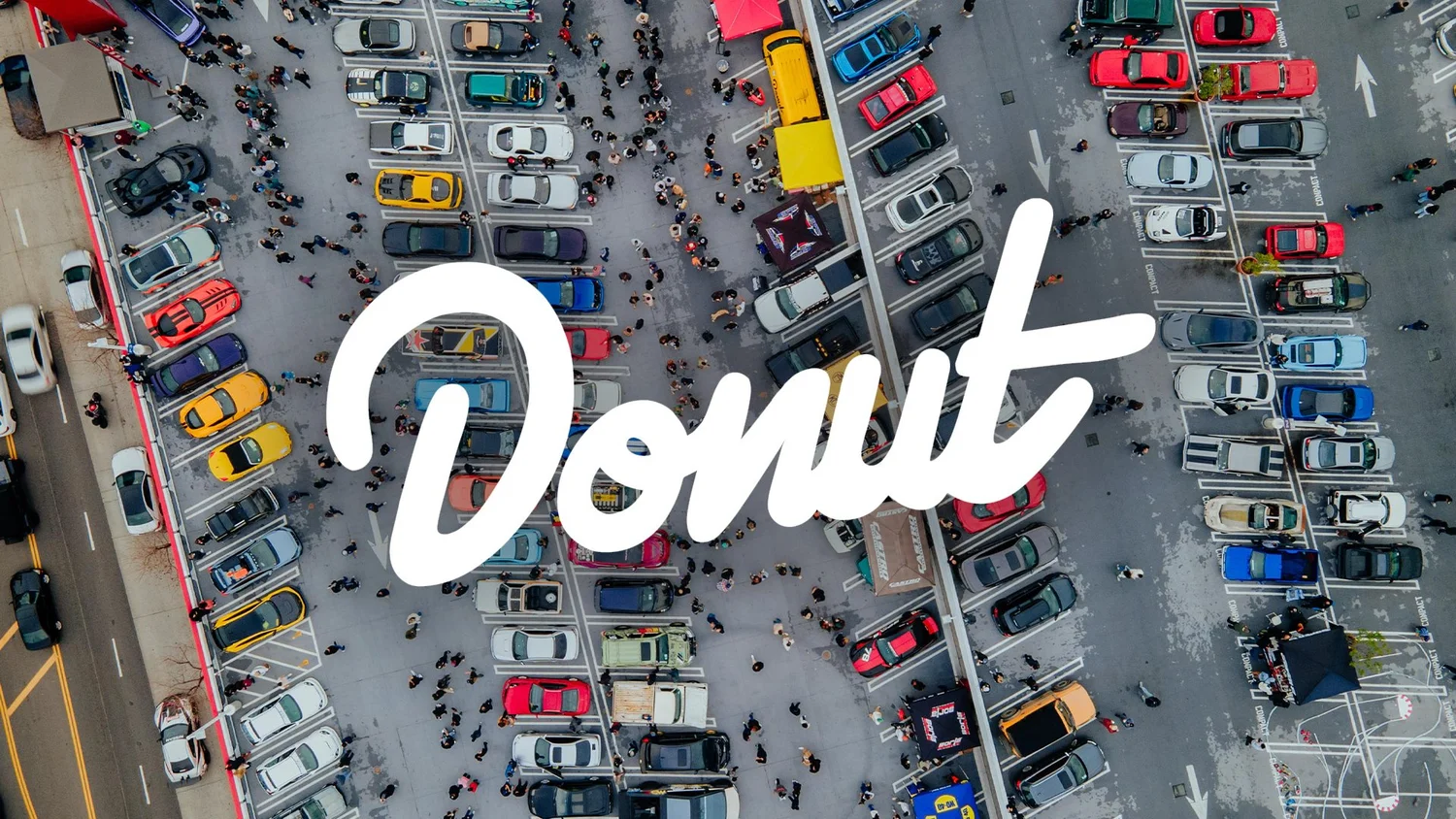 Donut aerial shoot